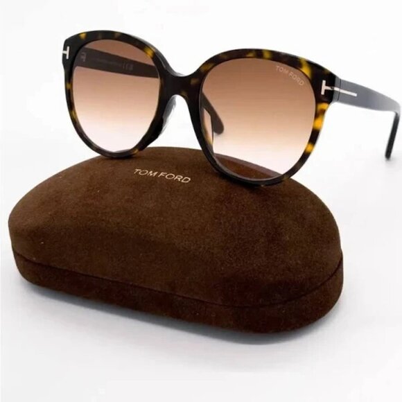 NEW TOM FORD TF0957D-52F Sunglasses Size 58mm 145mm 20mm havana/100%AUTHENTIC main image 5